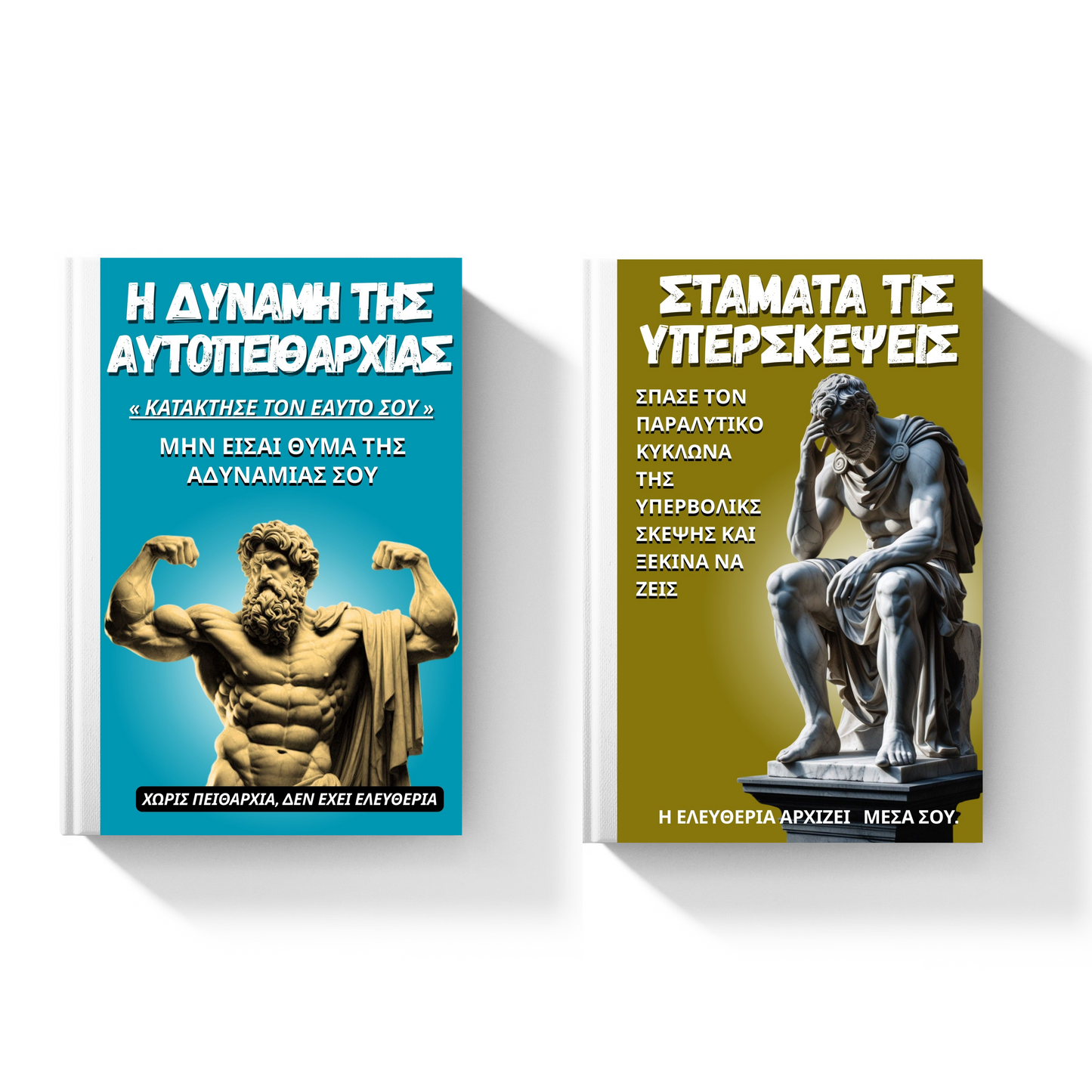 Σειρά «Η δύναμη της αυτοπειθαρχίας» & «Σταμάτα τις Υπερσκεψεις» - 2 E-book